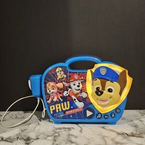 Paw Patrol Kids Karaoke Machine eKids PW-115 w/ Mic Tested Working